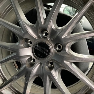 SCHNEIDER☆シュナイダー☆17インチアルミ＆2018年製バリ山スタッドレス4本セット☆215/45R17☆PCD114.3☆5穴☆7J☆BRIDGESTONE☆BLIZZAK☆アテンザより☆千葉市