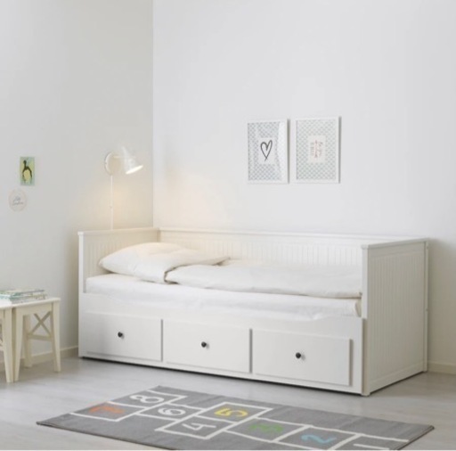 IKEA HEMNES デイベッド⭐️マットレス2枚付⭐️イケア ヘムネス