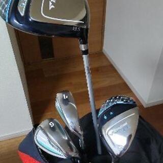ゴルフ  ブリジストン５本セット  大小バッグ付き