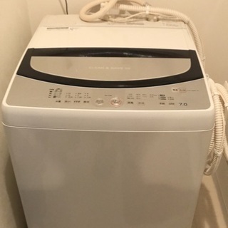 シャープ　7ｋｇ洗濯機　風呂水　送風乾燥　ES-T703