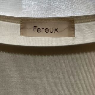 【ネット決済】Ferouxのカットソーブラウス