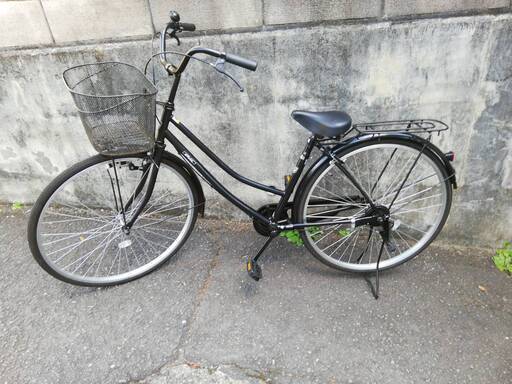 asahi あさひ　自転車　シティサイクル　27インチ　ブラック　美品　売ります。