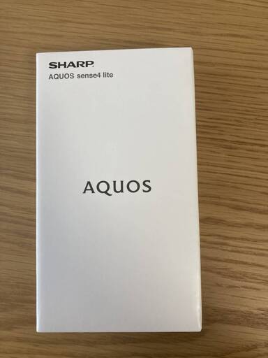 新品未使用未開封 SHARP シャープ AQUOS sense4 lite SH-RM15 SIM