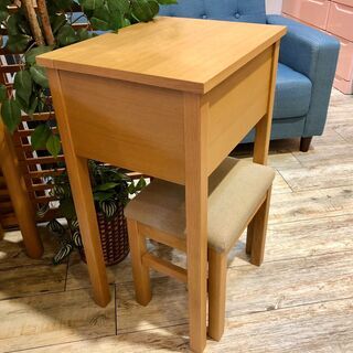 無印良品☆中古美品☆ cotton 【中古美品】無印良品 木製テーブルベンチ/