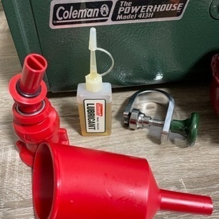 Coleman コールマン ツーバーナー 413H ガソリンフィラー付き