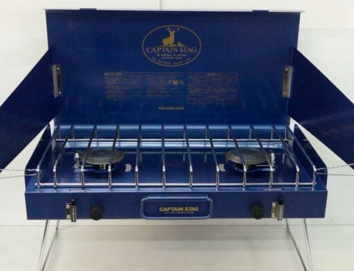 ツーバーナー キャンプ CAPTAINSTAG ステイジャー コールマン キャンプギア キャンプ用品