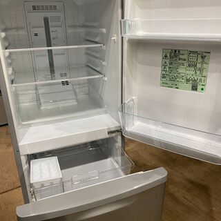 愛品館市原店】Panasonic 2017年製 138L 2ドア冷蔵庫 NR-B149W-S 