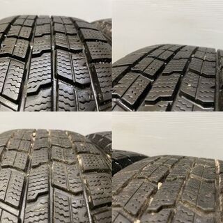 safuji キナリバッグ-【GOODYEAR ICENAVI 7 175/65R14】スタッドレス【LOXARNY Sport 14インチ 5.5J4HPCD100+42】2017年製 バリ溝 パッソ ノート bB等　(MTH151) クレジットカード QRコード決済可能