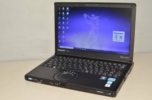 中古軽量ノートPC Windows10+office Panasonic CF-SX2J25DS Core i5-3320M/メモリ4GB/HDD500GB/12.1インチ/無線/カメラ /DVDマルチ