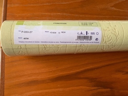 フランスの壁紙 14本まとめ売り お渡し決定