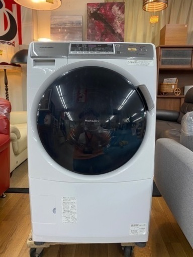 I453　Panasonic奥行スリムな置きやすいドラム洗濯乾燥機7ｋ/3.5ｋ　2015年式
