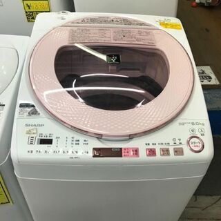 ★シャープ 洗濯機 ES-TX8 2017 W600×D650×...