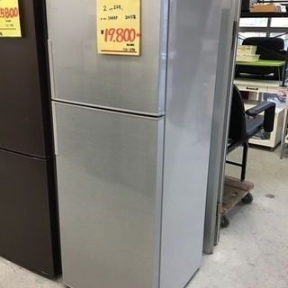 ○販売終了○冷蔵庫 2ドア 225L SHARP 2015年製 中古品