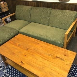 リビングセット　テーブル付