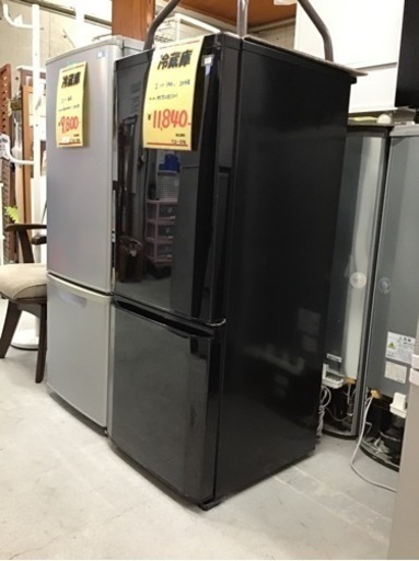 ●販売終了●冷蔵庫　2ドア　146L 2014年製　MITSUBISHI 中古品