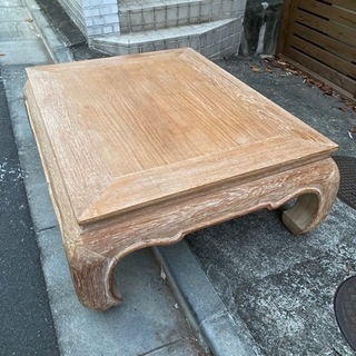 【ネット決済】ローテーブル　リビングテーブル　木製　ナチュラル