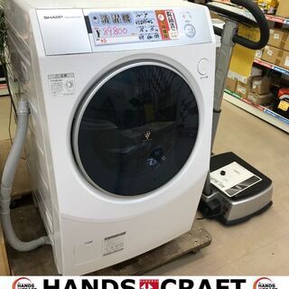 ?値下げしました！！? ✨シャープ 中古 洗濯機 10㎏ ES-ZH1-WL 2016 