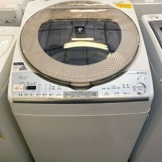 シャープ 洗濯機 ES-TX8B 2017 W600×D650×...