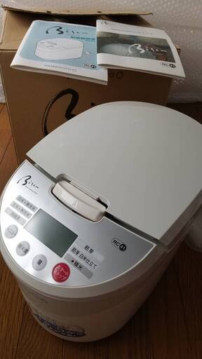 未使用　YAMAMOTO　Bisen(美鮮) YE-RC41W 　山本電機 Rice Cleaner ホワイト 家庭用　精米機