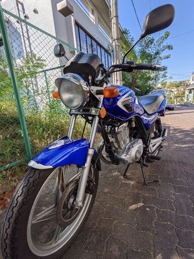 SUZUKI EN125.実働車。走行15414キロ。最近まで、片道160キロのツーリングも行ってました。ナンバー取得して、乗って帰れます。セル一発て程度良し。 SUZUKI EN125.実働車。走行15414キロ。最近まで、片道160キロの