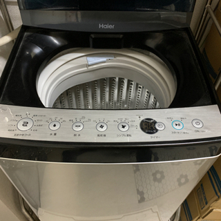 【投稿終了】【Haier】全自動洗濯機 ステンレスブラック [洗...