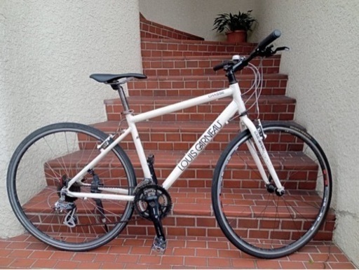 【クロスバイク】ルイガノ　700x28c 3x8段変速　シフター、グリップ、サドル新品❗️若林自転車　浜大津SALE❗️