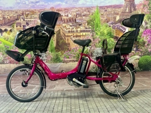 D14D電動自転車M96M 長生き8アンペア　ヤマハキッス