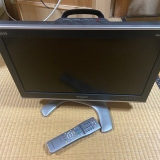 SHARP AQUOS 20型テレビ
