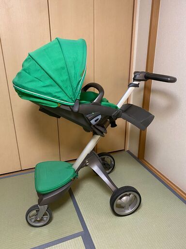STOKKE EXPLORY コット・レインカバー付き