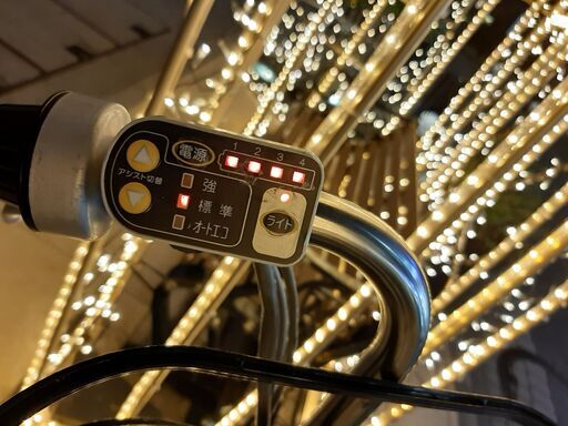 ブリジストン変速電動自転車 ジャンク品。バッテリー2個。充電器付き。