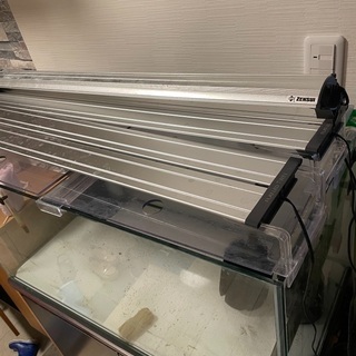 キャンセルの為再出品 90センチ ガラスオーバーフロー水槽一式