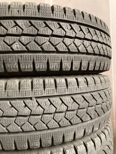 BS VL1 195/80R15LT 4本 冬タイヤ ハイエースなどに 格安 BRIDGESTONE