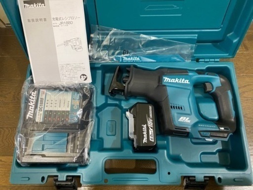 マキタ レシプロソー充電式18V JR188DRG 新品未使用品！