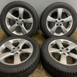【HIFLY win-turi 212 235/55R18】スタッドレス【トヨタ ハリアー 純正ホイール 18インチ 7J5HPCD114.3+35】2020年製 バリ溝　(MTC163)クレジットカード QRコード決済可能 HIFLY win-turi 212 235/55R18】スタッドレス【トヨタ ハリアー 純正