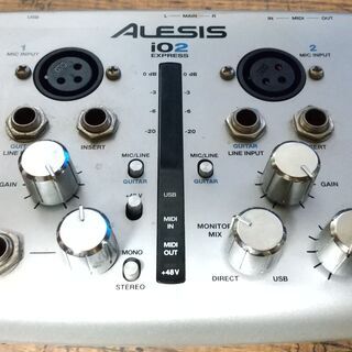 ALESIS io2 EXPRESS　と　ファンタム電源
