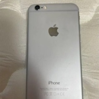 【ネット決済・配送可】iPhone6 シルバー　16GB