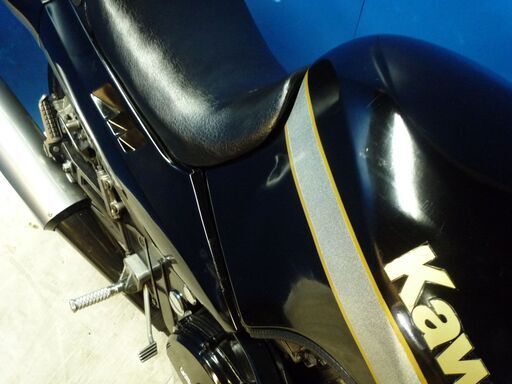 KAWASAKI GPZ100RX 黒 車検残R5/3月 名変で乗れます 格安配送キャンペーン
