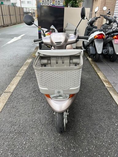 レッツ4　バスケット　低走行