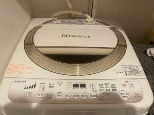 TOSHIBA AW-6D2(W)洗濯機