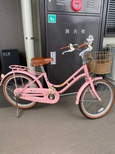 引取限定︎女の子自転車︎ブリヂストンハッチ18インチ kengamagjike.com