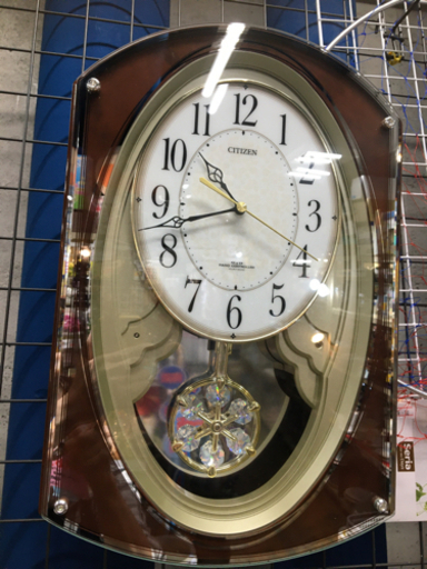 ●販売終了●CITIZEN　電波時計　からくり時計　中古品