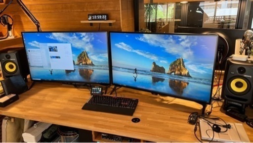【2台セット！】4K IPS 42.5インチ液晶モニタ