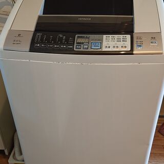 全自動洗濯乾燥機　HITACHI BW-D8PV(W)