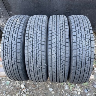車のパーツ 新車外し DUNLOP SJ8 175/80R16 スタッドレス タイヤ 