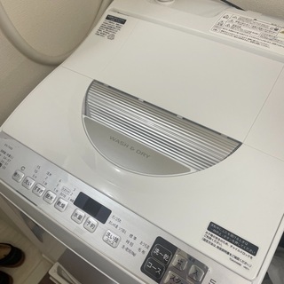 【ネット決済】シャープ洗濯機 ES-TX5D-S(北区赤羽に受け...