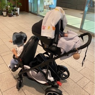 Phil&Teds Voyager V6 1人乗り+マキシコシアダプタ