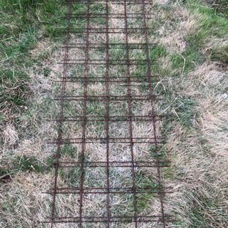ワイヤーメッシュ　金網　獣害対策　120cm×195cm 30枚 ワイヤーメッシュ 金網 獣害対策 120cm×195cm 30枚