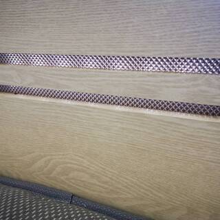 引き出し収納付きダブルベッド　いろいろ機能付き