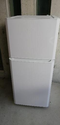 [配達無料][即日配達も可能?]冷凍冷蔵庫　ハイアール　Haier　JR-N121A  動作品　2017年製[美品]