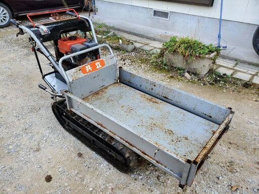 ⭐共立⭐　運搬車　手動ダンプ付き
